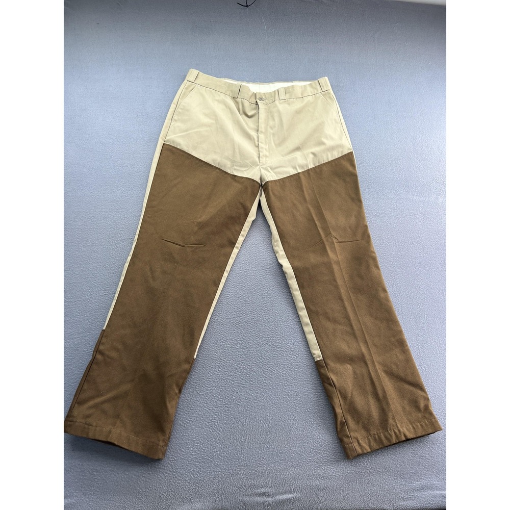 Rattlers Bear Sports Pants Mens 36x31 Tan Brown Two Tone Western Outdoor USA